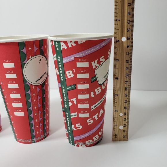 8/$20 10 Starbucks Disposable Hot Cups 20oz Venti - Picture 5 of 6
